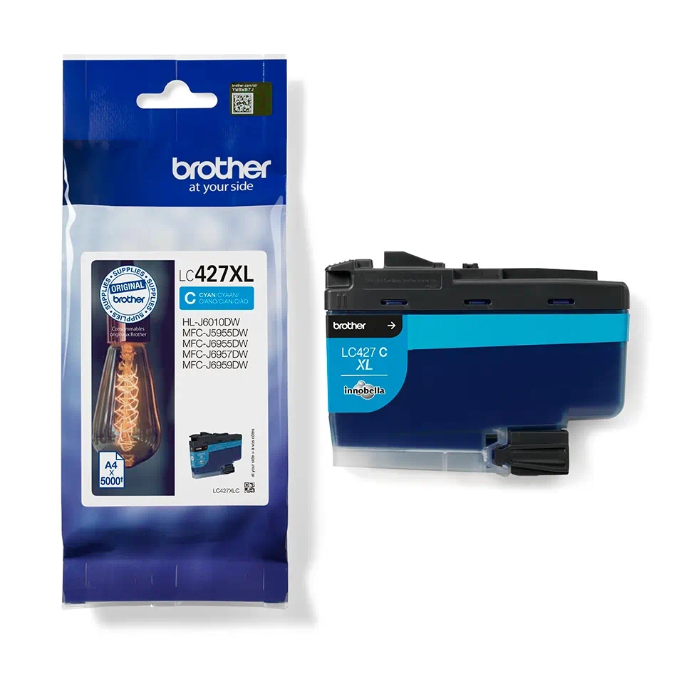 Мастило за принтер Brother LC-427XLC Cyan