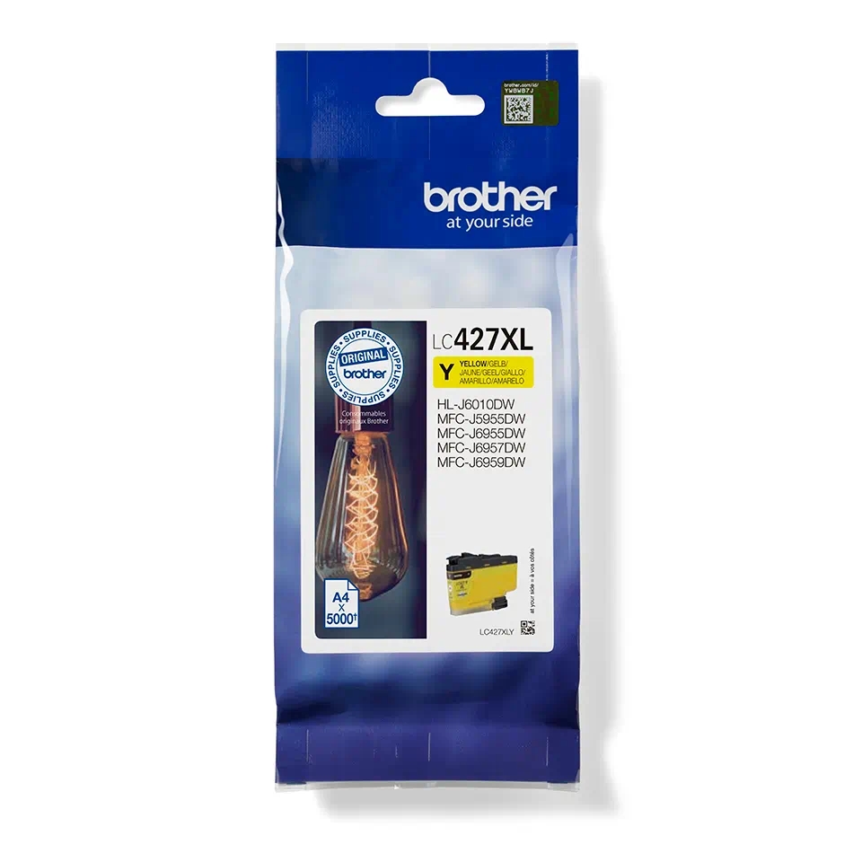Ink for printer for printer brother lc-427xly yellow