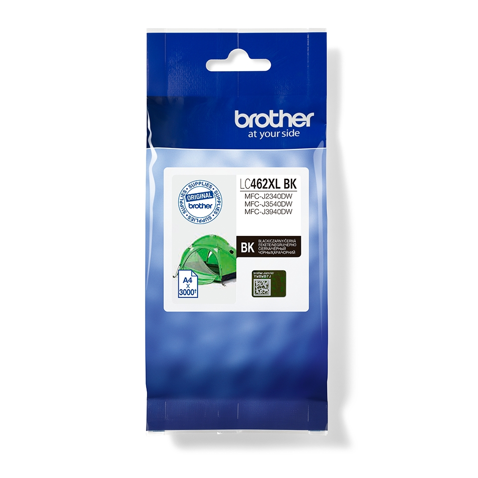 Мастило за принтер Brother LC462XLBK Black MFC-J2340DW/ J3540DW/ J3940DW