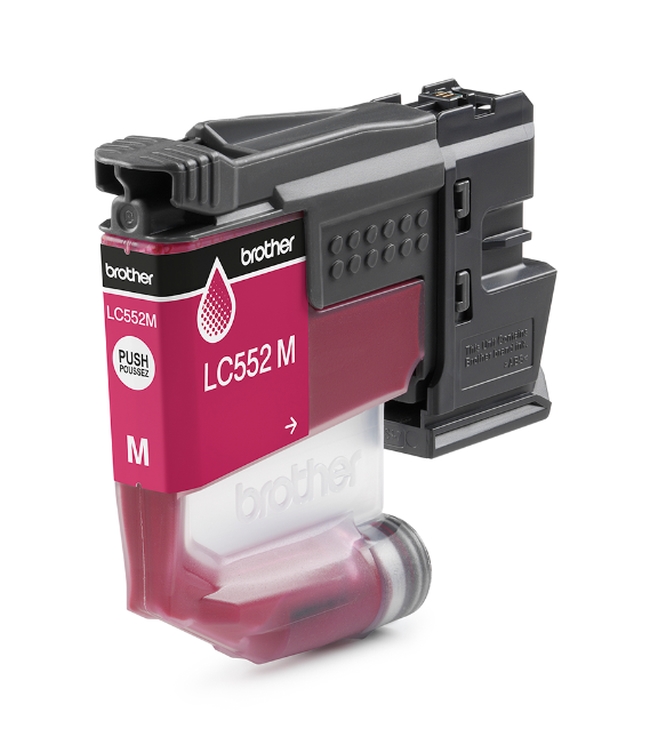 Мастило за принтер Brother LC‑552 Magenta Ink Cartridge