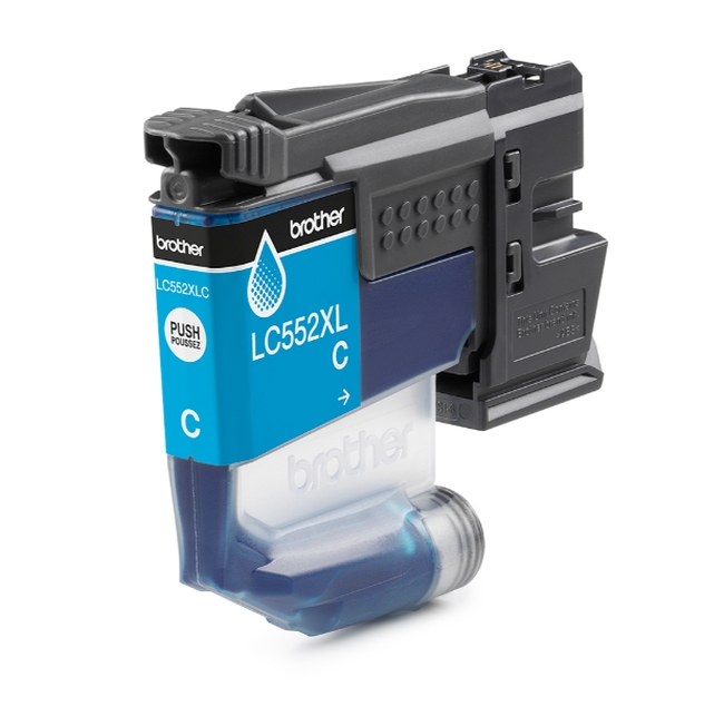 Brother LC‑552 XL Cyan Ink Cartridge High Yield