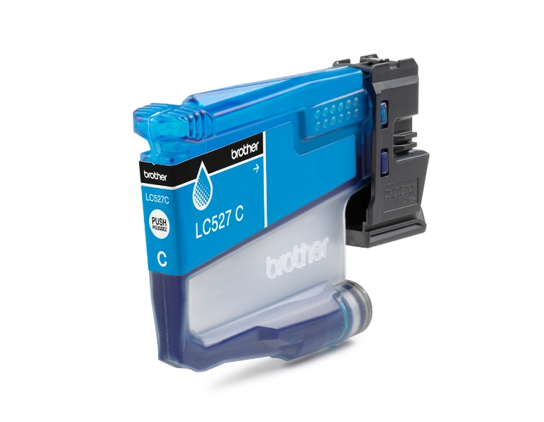 Brother LC527C cyan ink for MFCJ5010DW/MFCJ5110DW, up to 900 pages