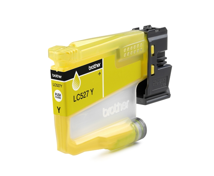 Brother LC527Y yellow ink for MFCJ5010DW/MFCJ5110DW, up to 900 pages