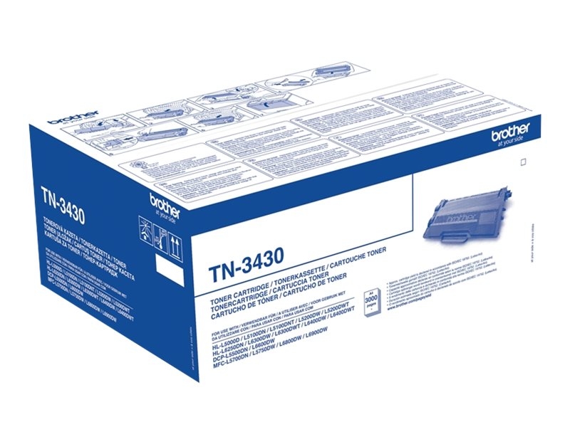 Toner cartridge brother tn-3430 standard yield toner