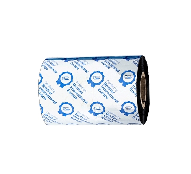 Consumable for fax Brother Standard wax/resin black 80mmx300m ribbon (PK OF 12)