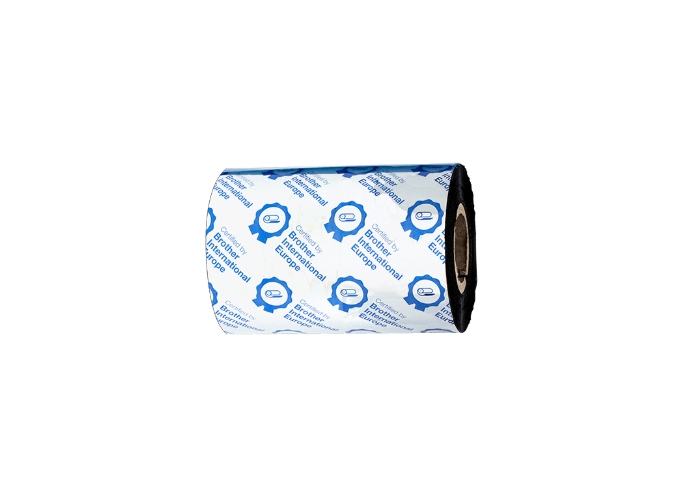 Consumable for fax Brother Premium wax/resin black 80mmx300m ribbon (PK OF 12)