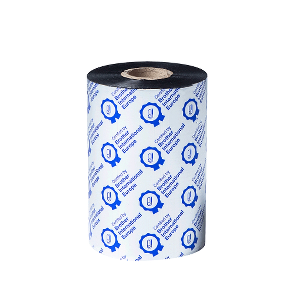 Consumable for fax Brother Standard wax/resin black 110mmx450m ribbon (PK OF 8)