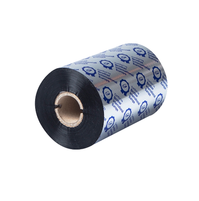 Consumable for fax Brother Standard wax/resin black 110mmx450m ribbon (PK OF 8)