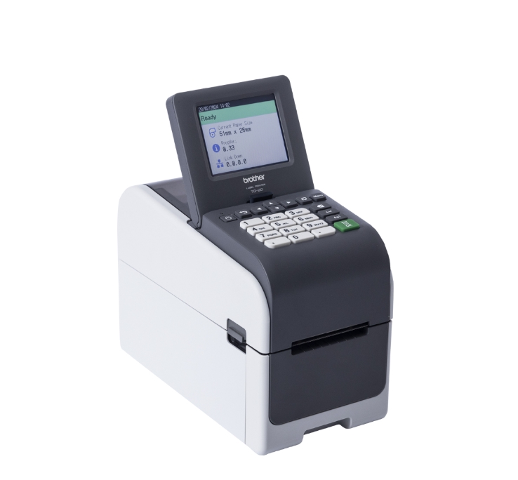 Етикетен принтер Brother TD-2320DSA300 2 Network Label Printer Touchscreen 300dpi