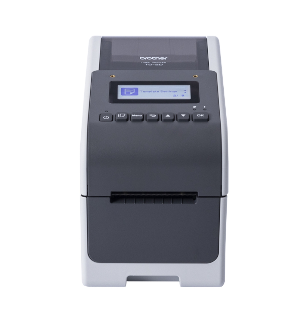 Етикетен принтер Brother TD-2350D300 2 Network Label Printer 300dpi Wi-Fi Bluetooth