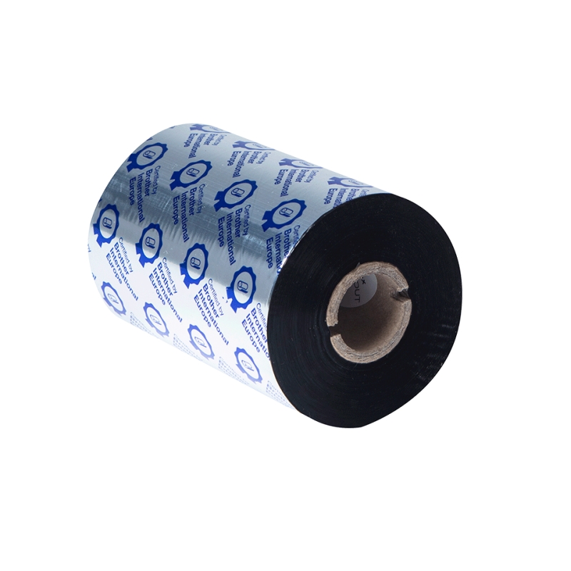 Лента Brother BWS-1D450-110 Standard Wax Thermal Transfer Black