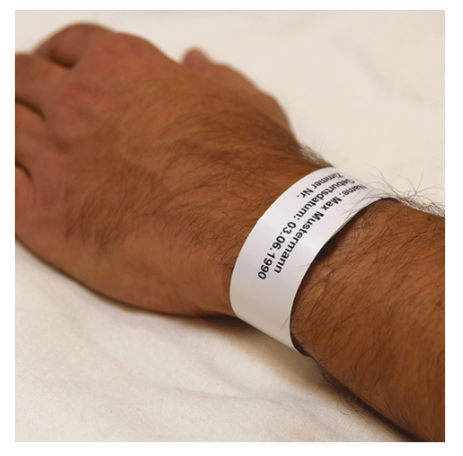 Консуматив за етикетен принтер Brother Wristband Adult Adhesive 279mmx25mm PK OF 5