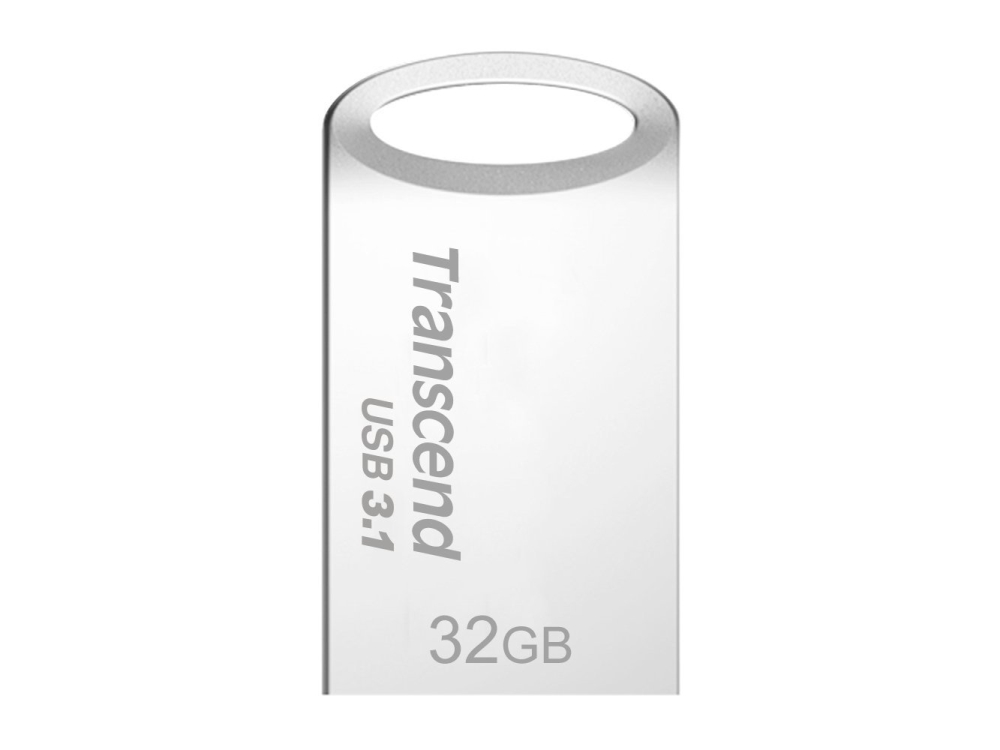 Memory transcend 32gb jetflash 710, usb 3.1, silver plating
