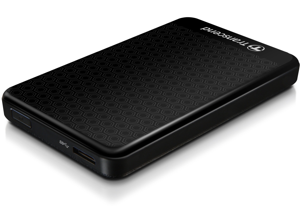 Твърд диск Transcend 1TB StoreJet 2.5A3, Portable HDD, Black
