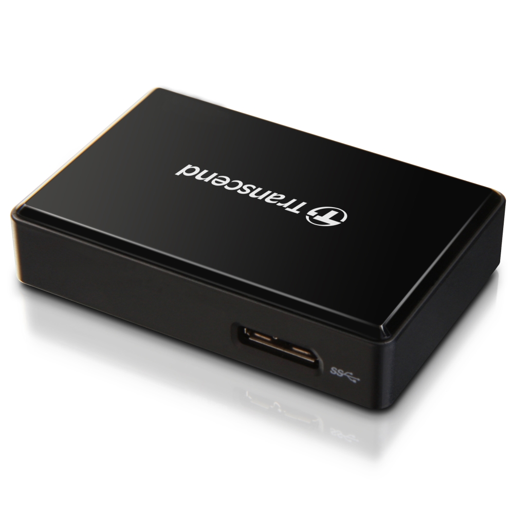 Card reader transcend all-in-1multimemory, usb 3.0/3.1, black