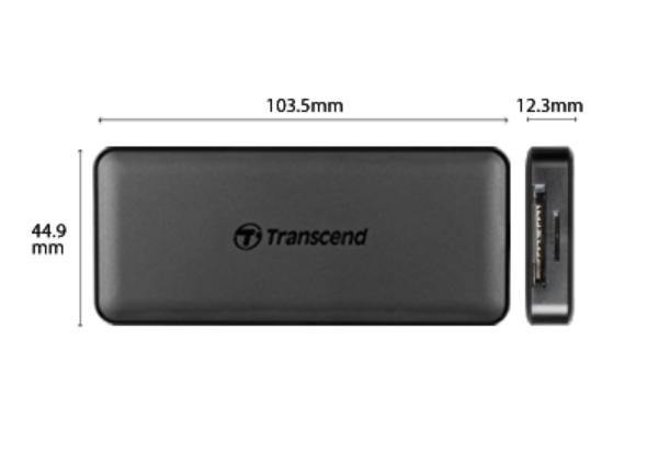 Usb hub transcend 3-port hub, usb 3.1 gen 2,type c