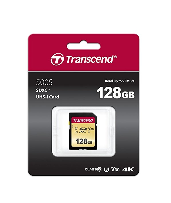 Карта памет Transcend 128GB SD card UHS-I U3, MLC