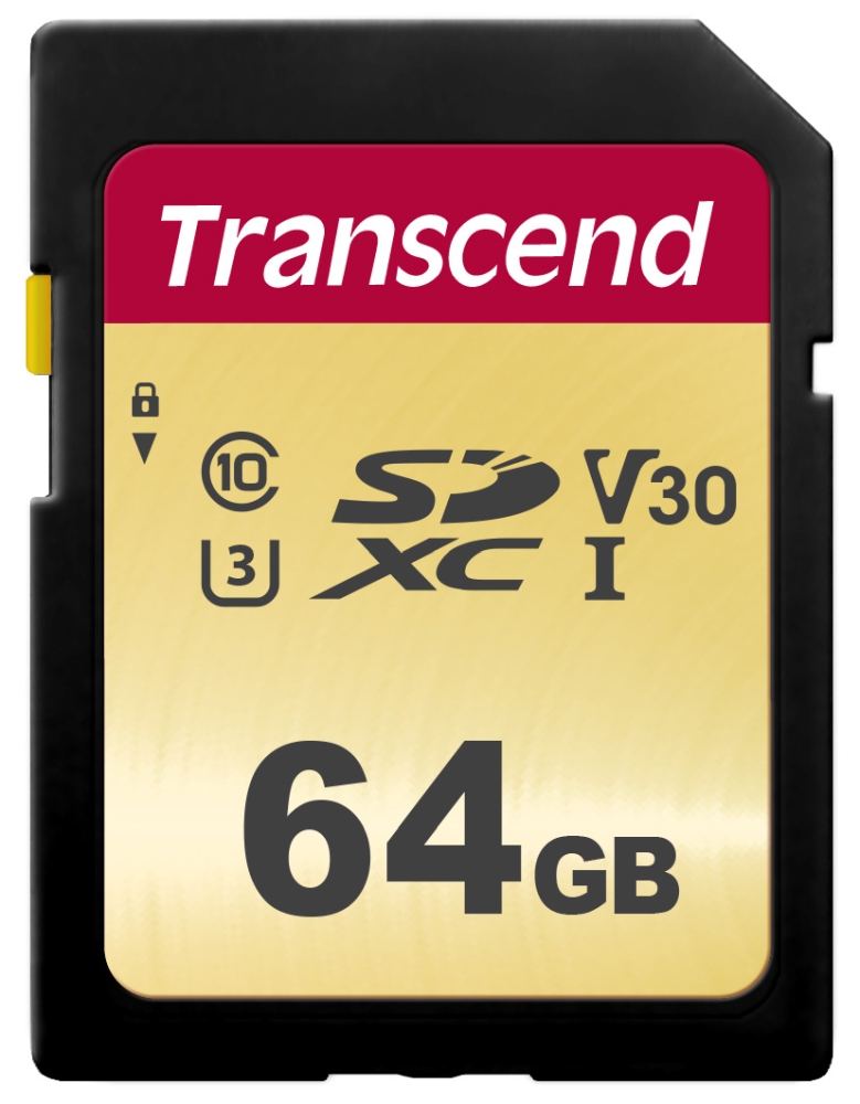 Памет Transcend 64GB SD card UHS-I U3,mLC