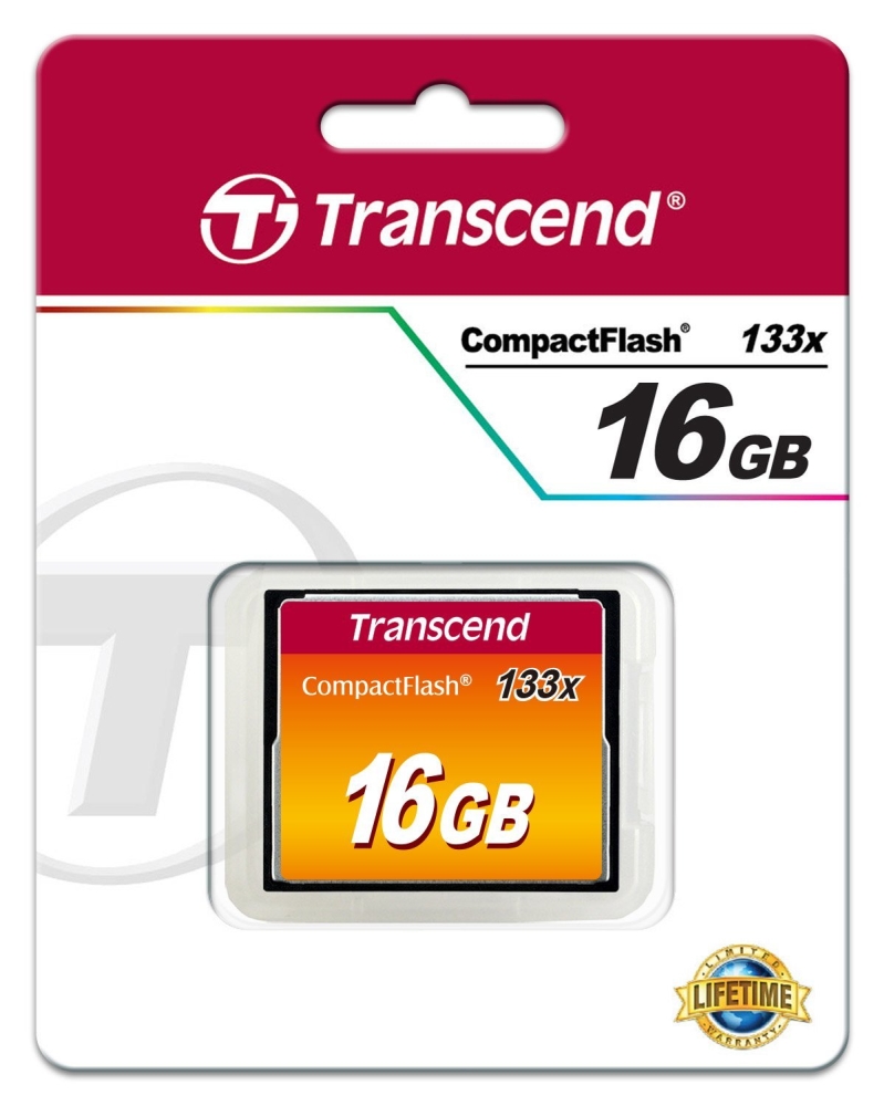 Карта памет Transcend 16GB CF Card (133X)