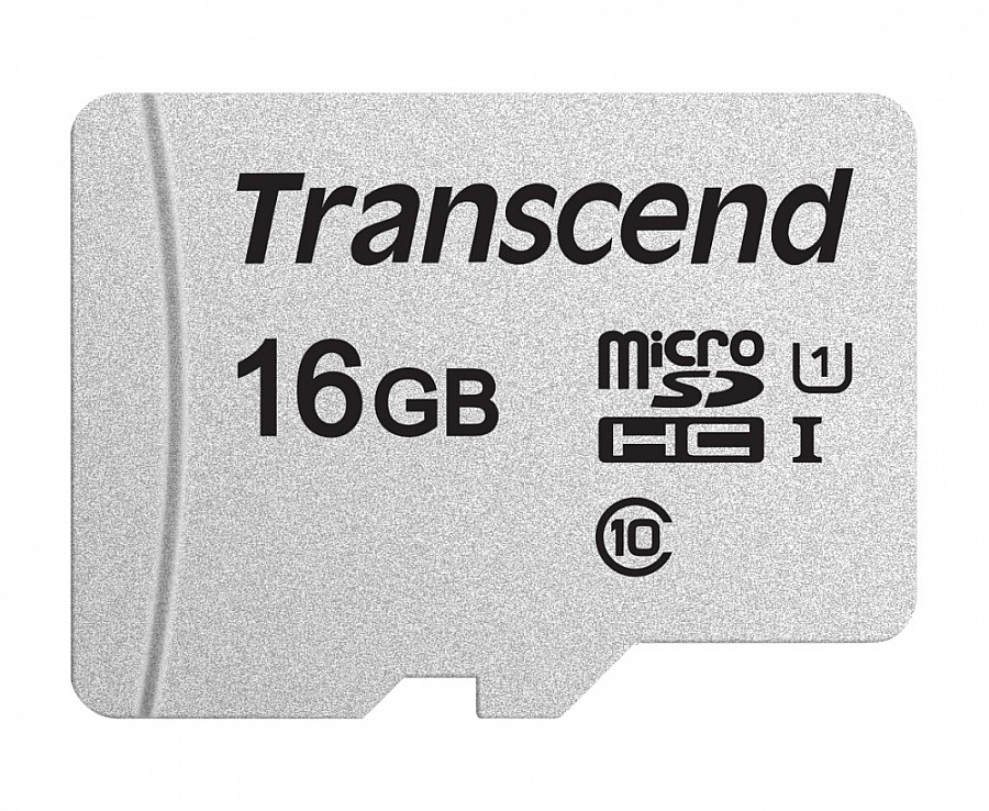 Memory transcend 16gb microsd uhs-i u3a1 (without adapter)