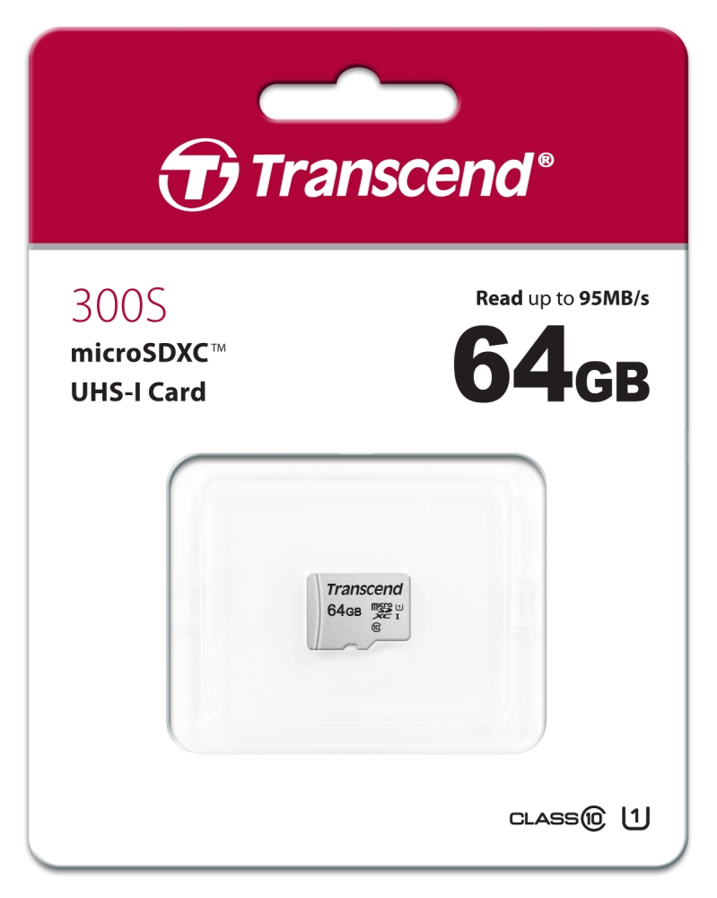Памет Transcend 64GB microSD UHS-I U3A1 (без adapter)