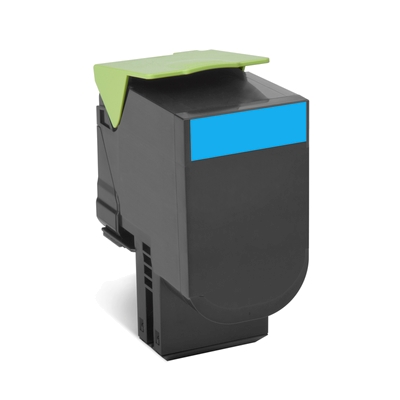 Toner cartridge lexmark 80x cyan high return