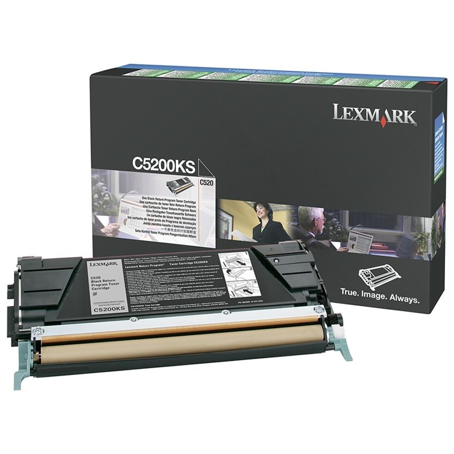 Тонер касета Lexmark C520, C530 Black (1.5K)