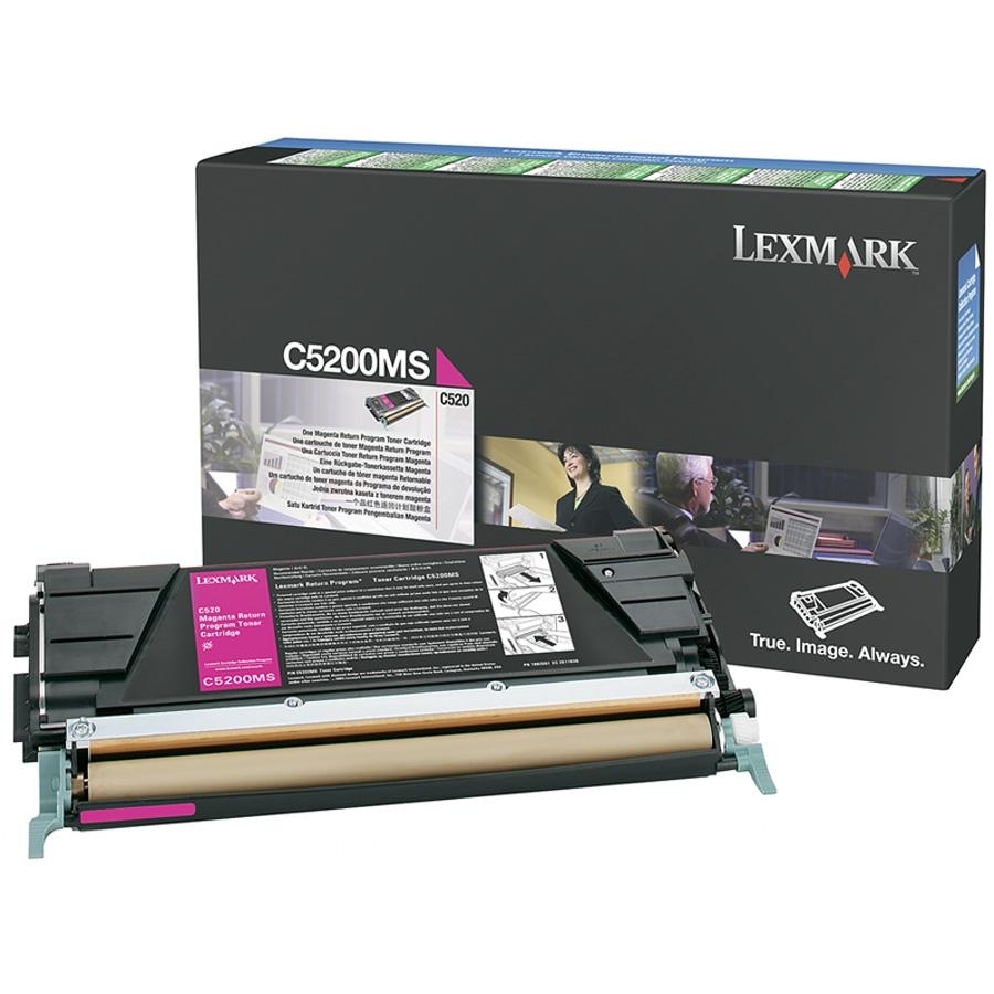 Тонер касета Lexmark C520, C530 Magenta (1.5K)
