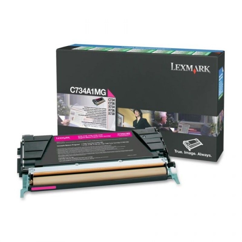 Тонер касета Lexmark C734/ X736 Magenta (6K)