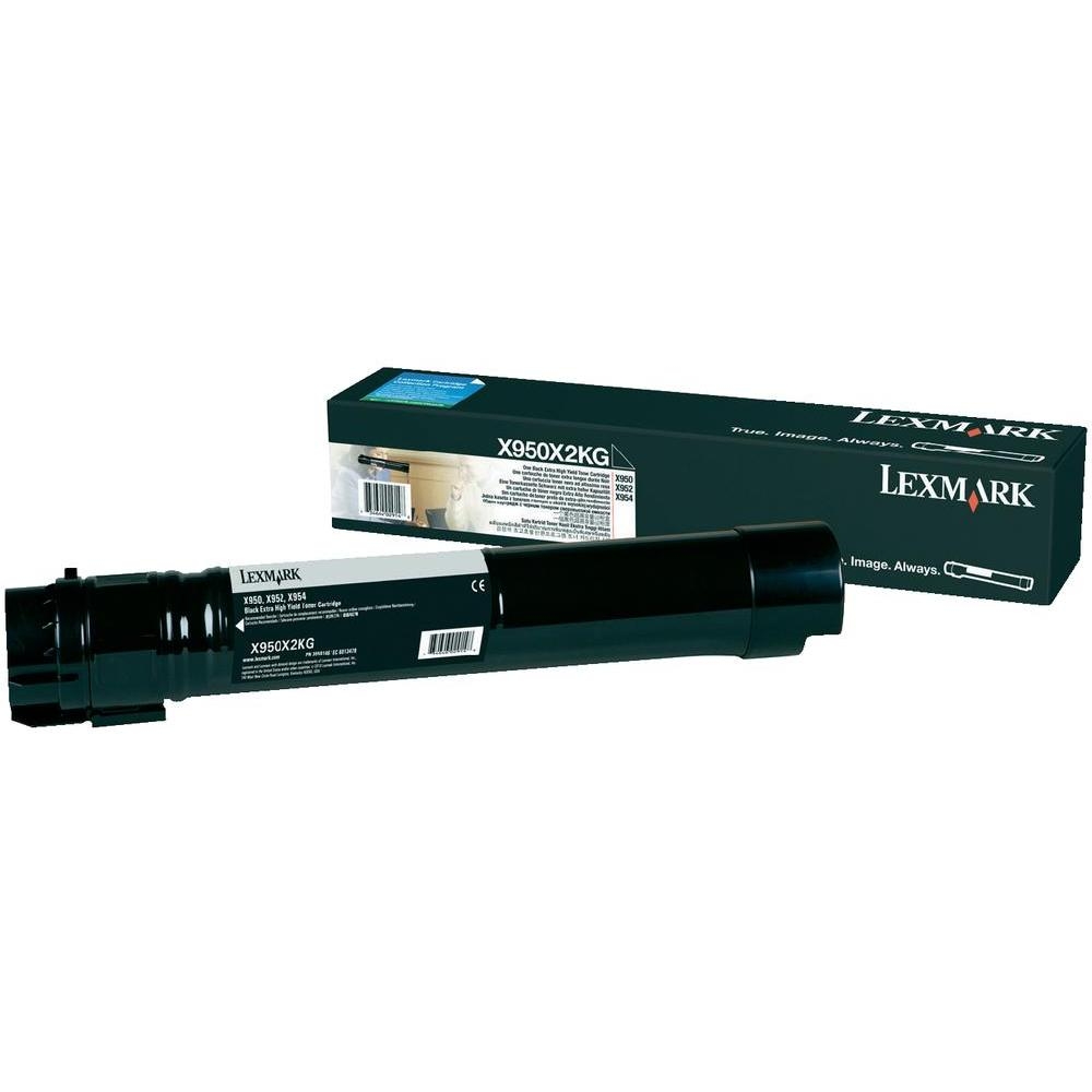 Тонер касета Lexmark X950 Black Extra High Yield