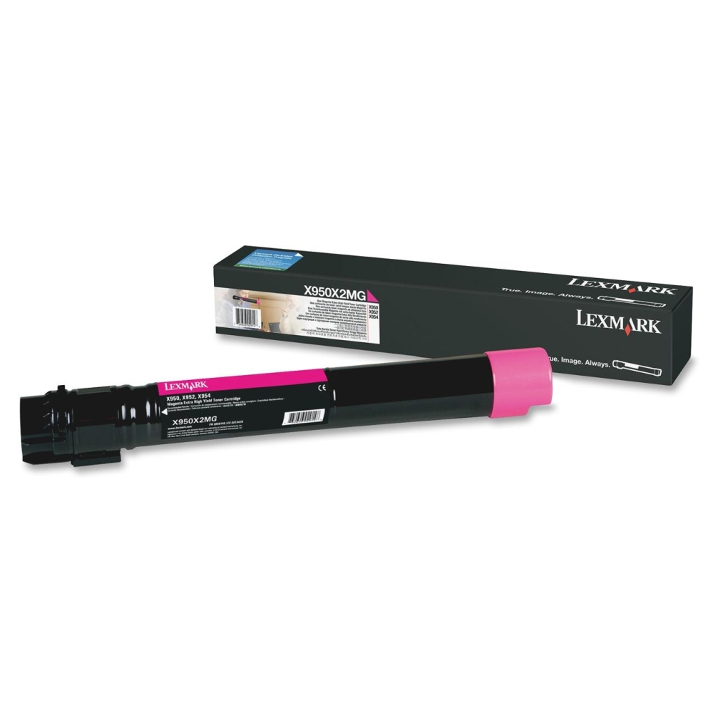 Toner cartridge lexmark x950 magenta extra high yield