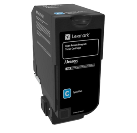 Тонер касета Lexmark CS720 Cyan