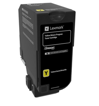 Toner cartridge lexmark cs720 yellow