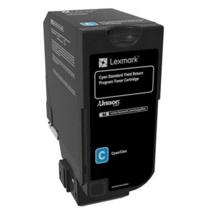 Тонер касета Lexmark CS720 Cyan Standard Yield
