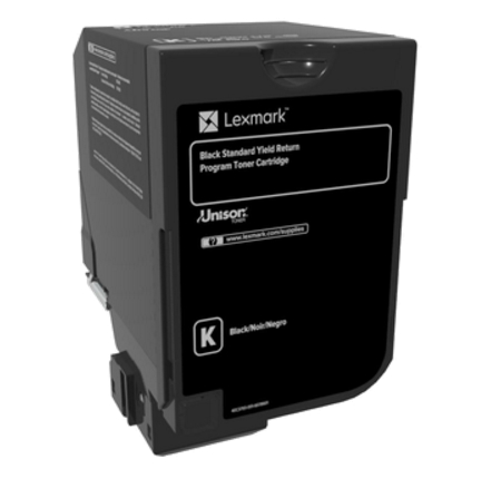 Тонер касета Lexmark CS720 Black Standard Yield