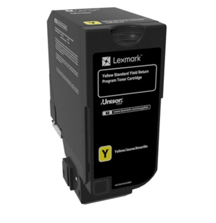 Тонер касета Lexmark CS720 Yellow Standard Yield