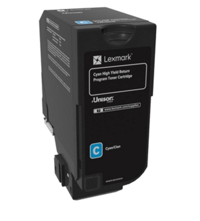Тонер касета Lexmark CS720 Cyan High Yield