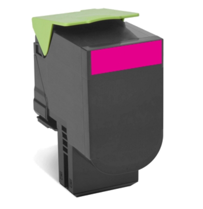 Toner cartridge lexmark 802xm magenta extra high yield