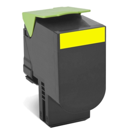 Toner cartridge lexmark 802xy yellow extra high yield