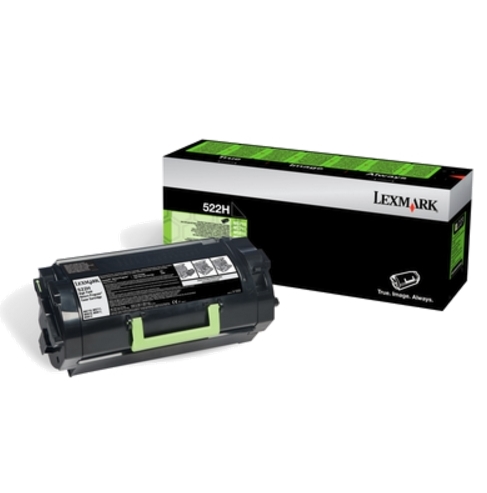 Toner cartridge lexmark 522h high yield