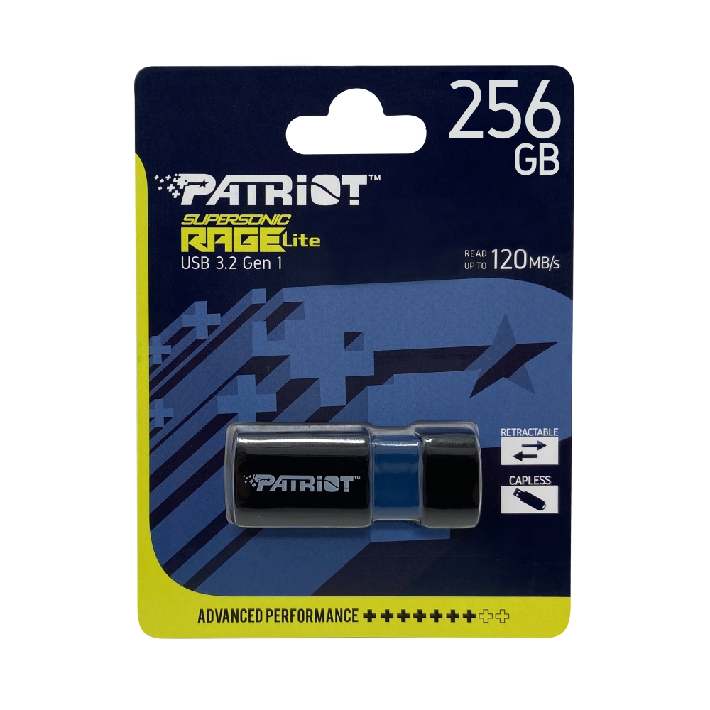 USB memory Patriot Supersonic Rage LITE USB 3.2 Generation 1 256GB