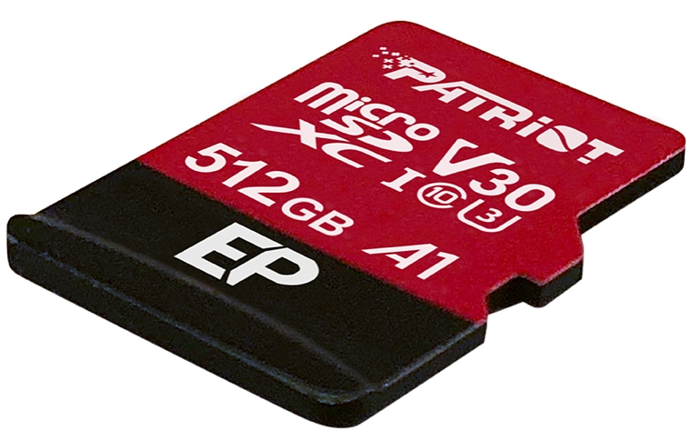 Memory card patriot ep series 512gb micro sdxc v30