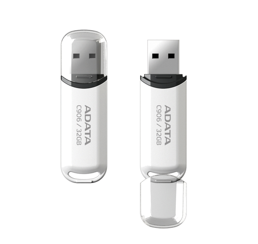 USB памет ADATA C906 64GB USB 2.0 White