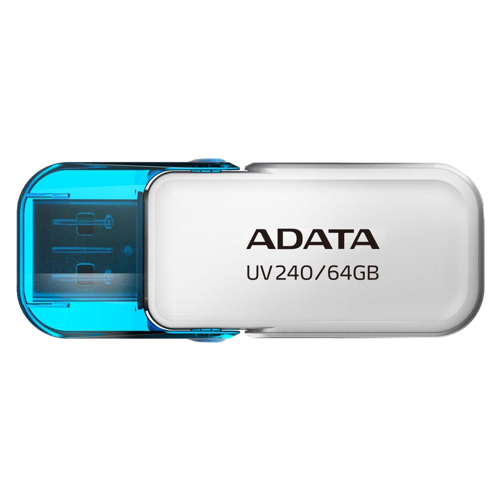 USB памет ADATA UV240 64GB USB 2.0 White