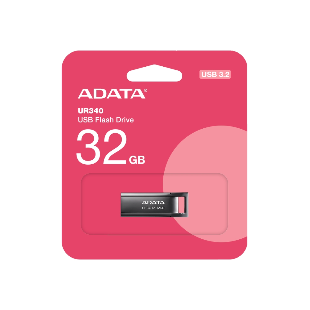USB памет ADATA UR340 32GB USB 3.2 Black