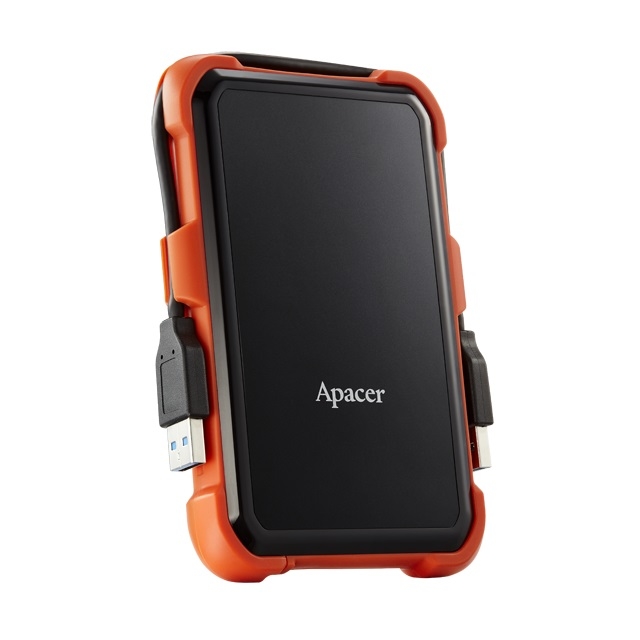 Hard disk apacer ac630, 2tb 2.5” sata hdd usb 3.2 shockproof
