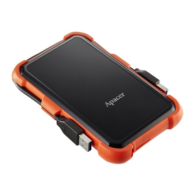 Hard disk apacer ac630, 2tb 2.5” sata hdd usb 3.2 shockproof