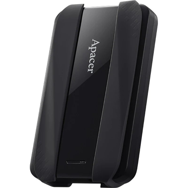 External HDD Apacer AC533, 2TB 2.5 SATA HDD USB 3.2 Rubber Jet black
