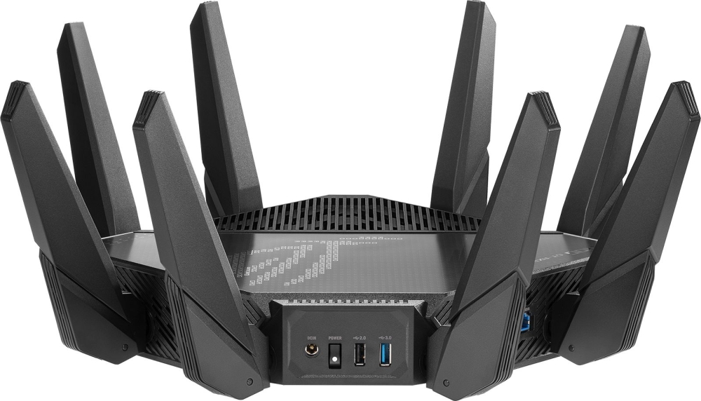 Рутер Asus ROG Rapture GT-AX11000 Pro Gaming Wireless Tri-Band Quad-Core 2.0GHz 256MB/1GB Flash/RAM 10G AiProtection Pro