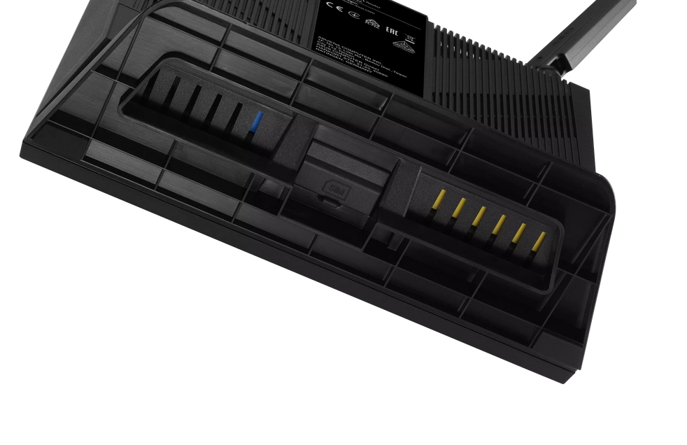 Рутер Asus 4G-AX56 Wireless 4G+ Cat6 LTE до 300Mbps 128MB/512MB Flash/RAM AiProtection Classic черен